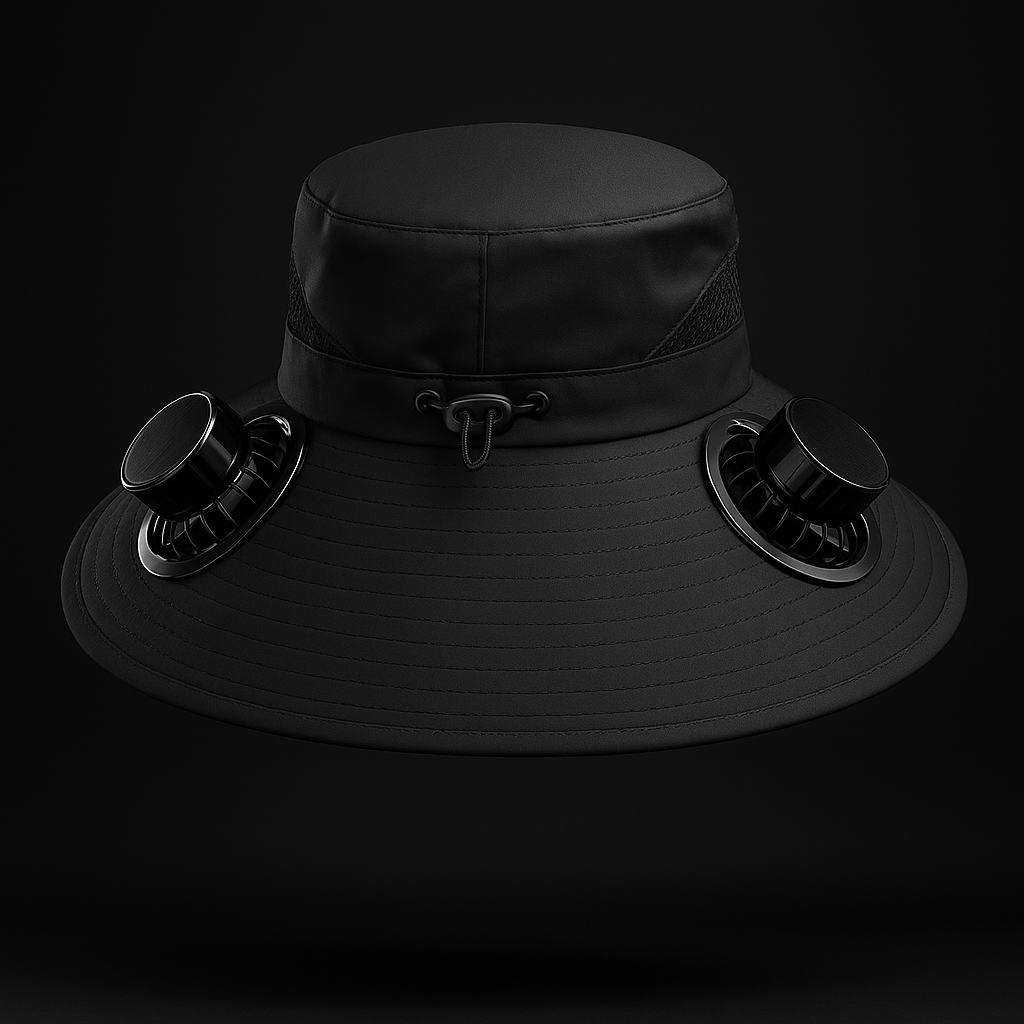 CoolDome™ Dual-Fan Solar Powered Hat