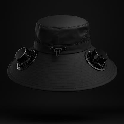 CoolDome™ Dual-Fan Solar Powered Hat