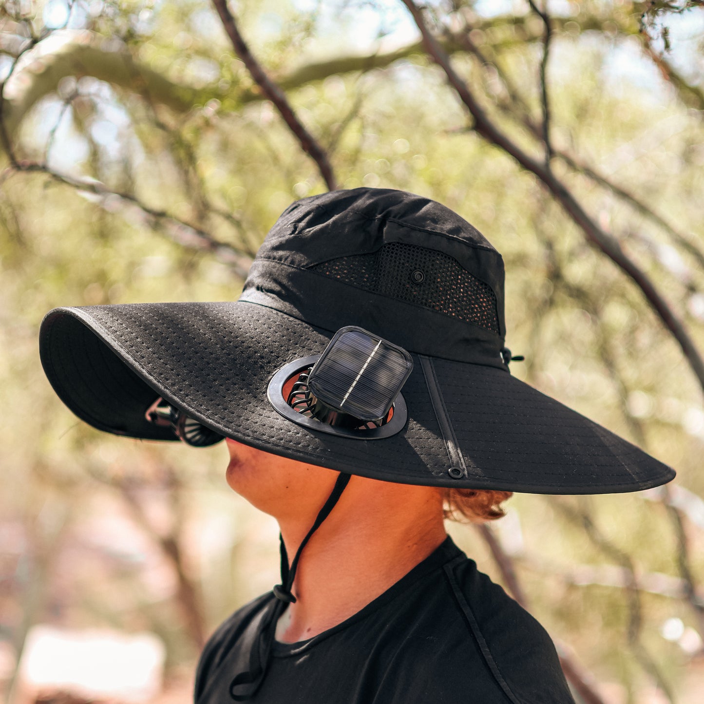 CoolDome™ Dual-Fan Solar Powered Hat