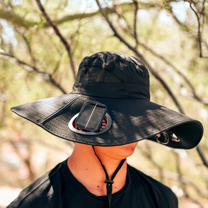 CoolDome™ Dual-Fan Solar Powered Hat